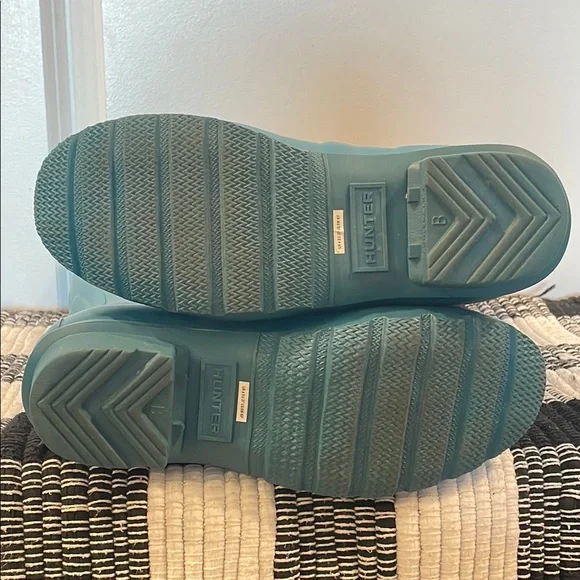 Hunter Classic Knee High Bright Teal Boots, women’s 6 - Picture 5 of 9